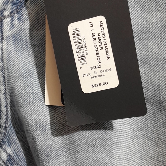 rag & bone 33W 32L jeans - Picture 7 of 15